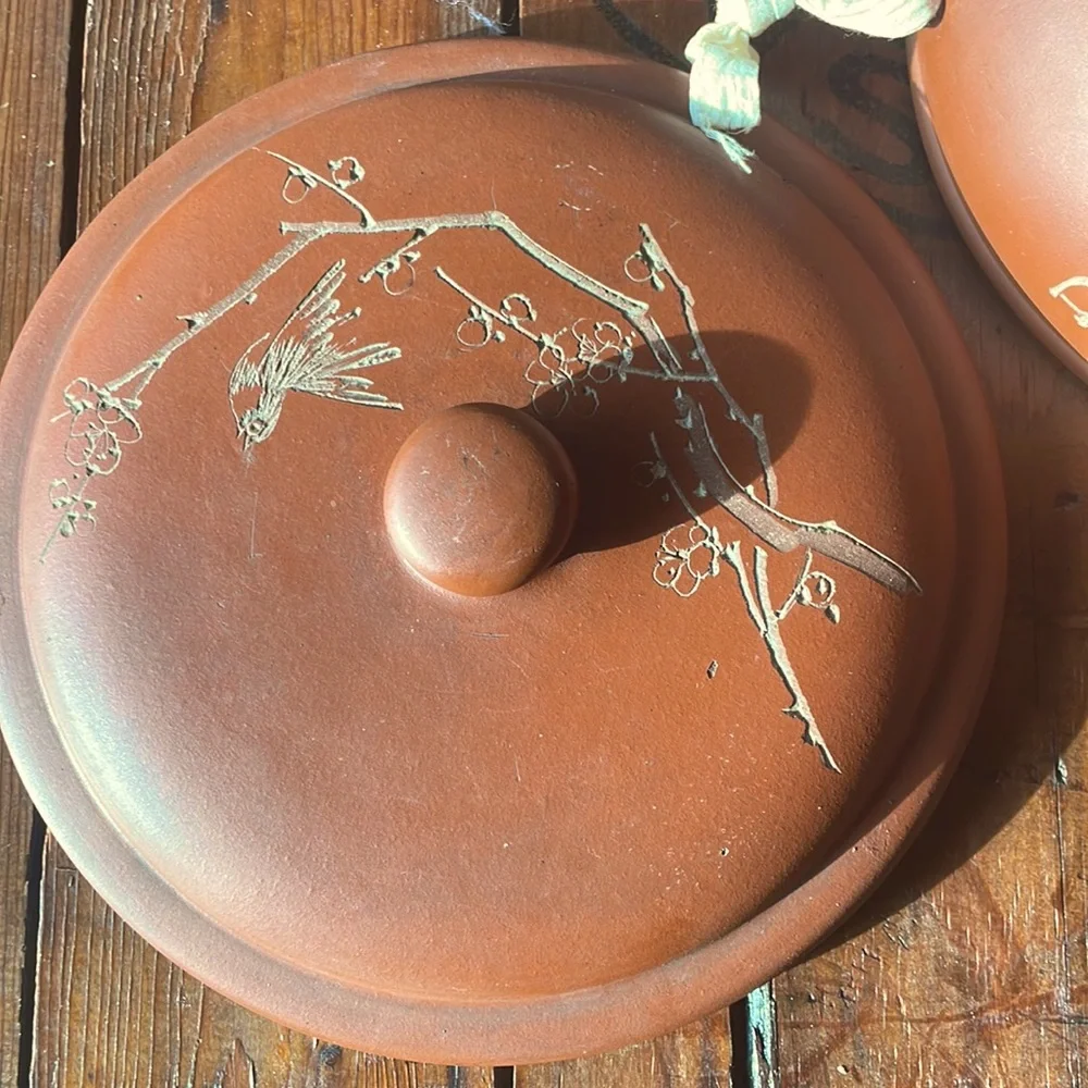 Vintage Chinese Clay Steam‎ Pot